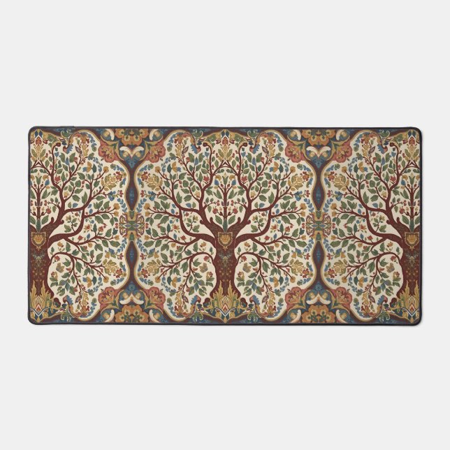 William Morris Arbre de Vie Vintage Préraphaélite (Recto)