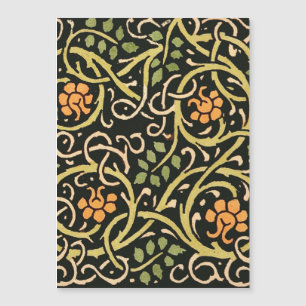 William Morris Black Floral Art