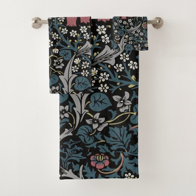 William Morris Blackthorn Floral Art Nouveau (En situation)