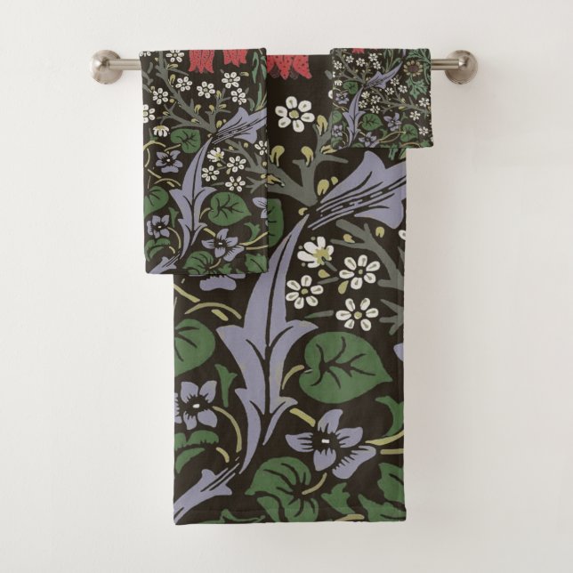 William Morris Blackthorn Tapisserie Florale (En situation)