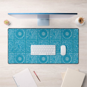 William Morris Carré Vintage Bleu Floral