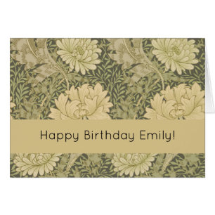 William Morris Chrysanthemum Fleur d'âge