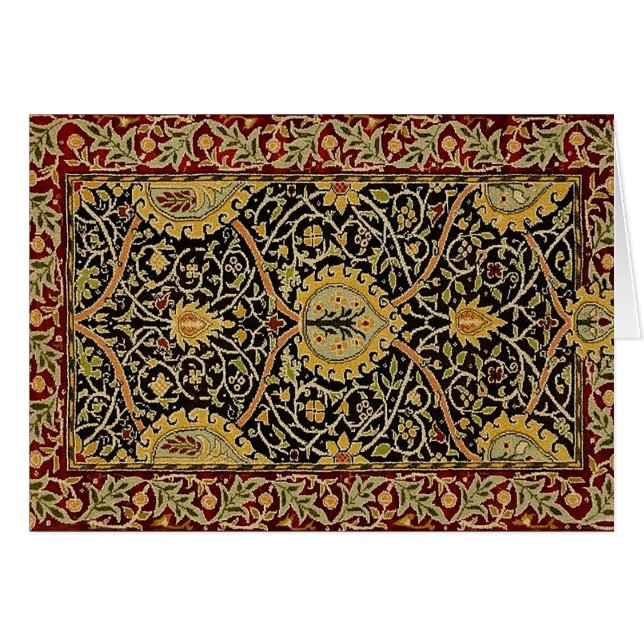 William Morris Classique Tapis Art Design d'impres (Devant horizontal)