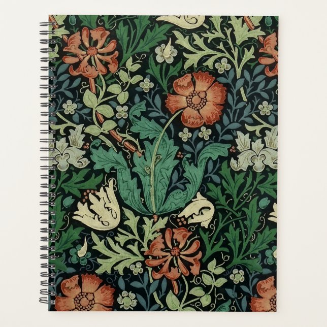 William Morris Compton Floral Art Nouveau Pattern (Devant)