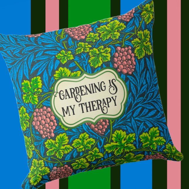 William Morris Coussin Floral Personnalisé (Créateur téléchargé)