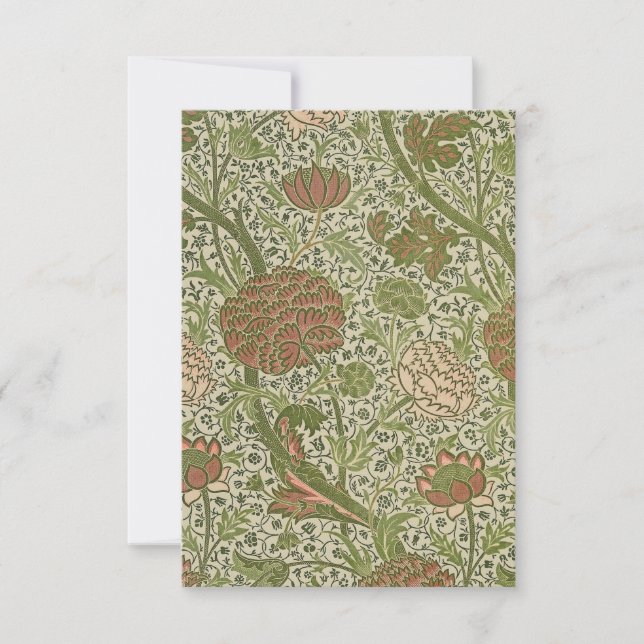 William Morris Cray Fleur de Sauge Floral Botaniqu (Devant)