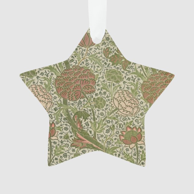William Morris Cray Fleur de Sauge Floral Botaniqu (devant)