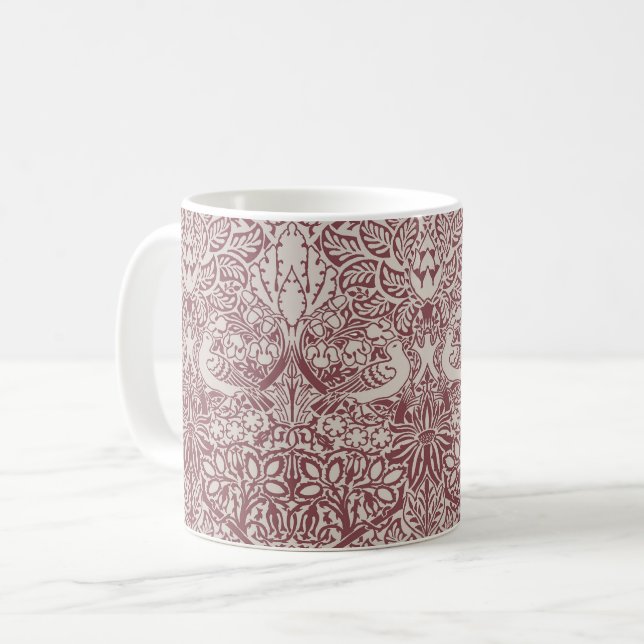 William Morris' Dove et Rose Coffee Mug (Devant gauche)