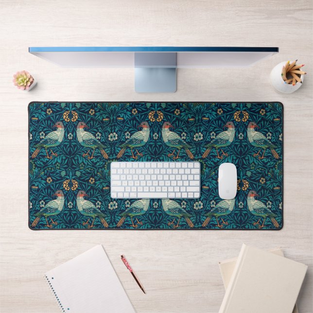 William Morris - Fleurs et oiseaux vintage (Bureau 1)