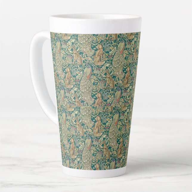 William Morris Forest Latte Mug (Angle gauche)