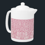 William Morris Forêt de lapin Folid Rose<br><div class="desc">La décoration de ce produit est un beau motif créé entre 1880 et 1881 par William Morris (1834 - 1896) et enregistré en 1882. À l’atelier de l’abbaye Merton de Morris, le motif d’origine était déchargé d’Indigo et imprimé en bloc sur du tissu en coton brut. Le décor est boisé...</div>