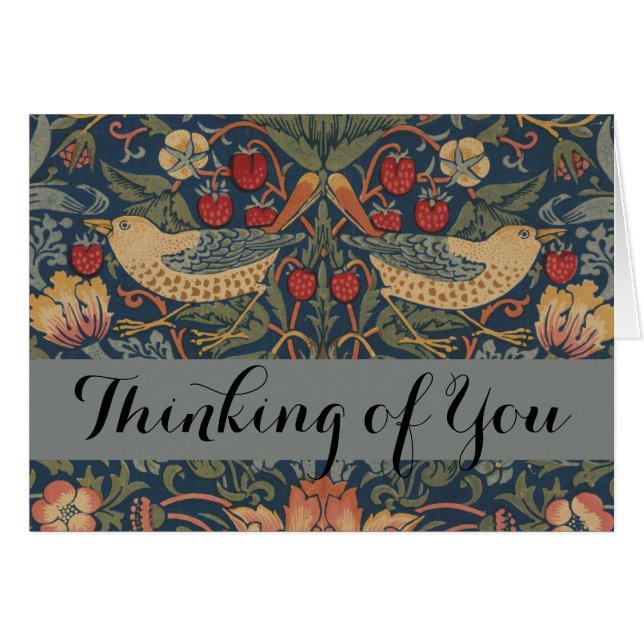 William Morris Fraise Voleurs Oiseaux (Devant horizontal)