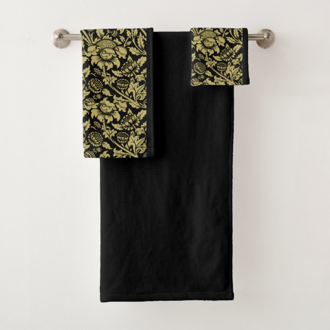 William Morris Gold et Black Floral (En situation)