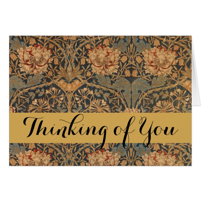 William Morris Honeysuckle Rich Wallpaper (Devant horizontal)