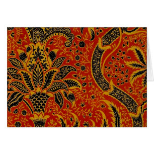 William Morris Inde Floral rouge