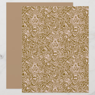 William Morris Indian, Taupe Tan et Beige