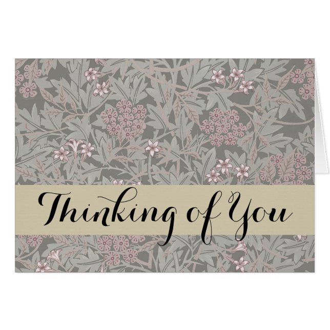 William Morris Jasmine Motif de fleurs (Devant horizontal)