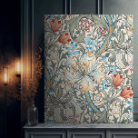 William Morris Lily Motif Vintage toile Imprimer<br><div class="desc">William Morris Lily Floral Vintage Art Wallpaper Design William Morris était un designer textile anglais, artiste, écrivain et socialiste associé à la Fraternité pré-Raphaélite et au British Arts and Crafts Movement. Il a fondé une entreprise de design en partenariat avec l'artiste Edward Burne-Jones et le poète et artiste Dante Gabriel...</div>