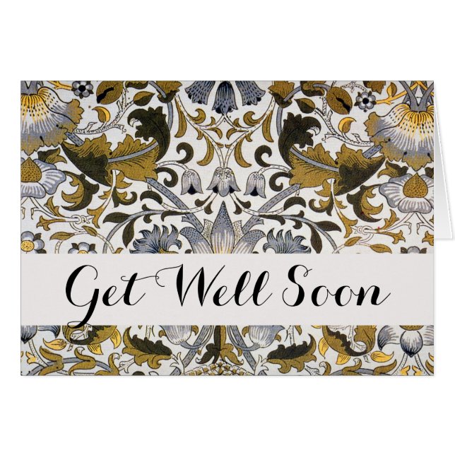 William Morris Lodden Fleur florale (Devant horizontal)