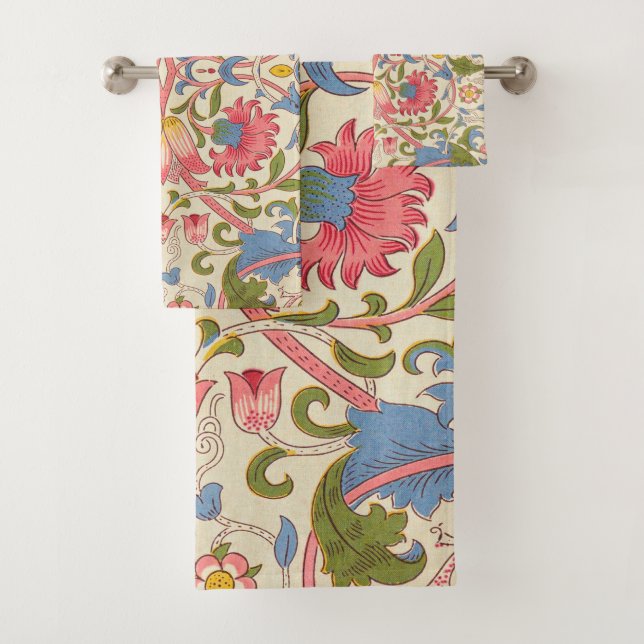 William Morris Lodden Motif Floral Pastel  (En situation)