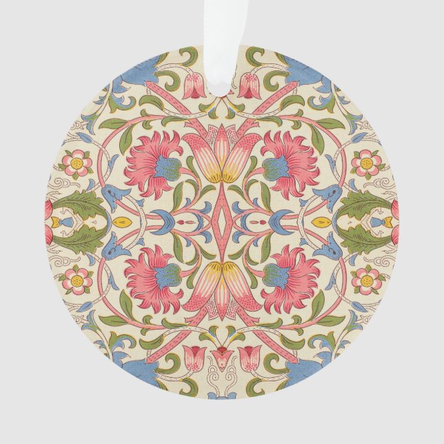 William Morris Lodden Motif Floral Pastel  (devant)