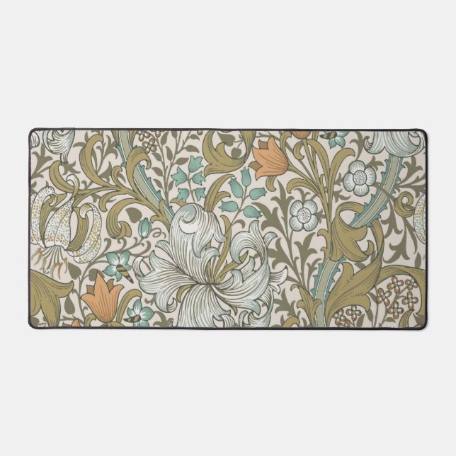William Morris Lys Bleu Or Classique (Recto)