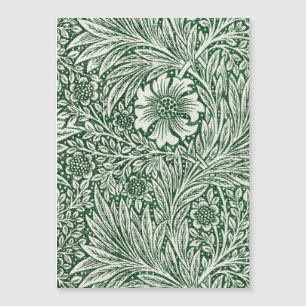 william morris marigold fleurs vertes