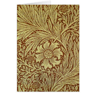 William Morris Marigold Motif de fleurs antiques