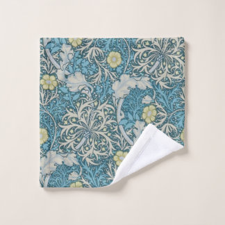 William Morris, motif Art nouveau, algues, bleu, f
