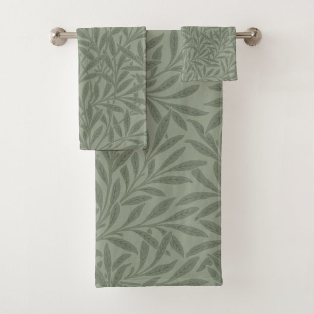 William Morris Motif Saule Antique Vert Sauge (En situation)