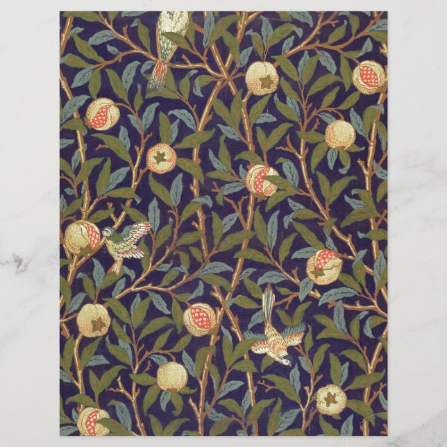 William Morris Oiseau et Grenade (Devant)