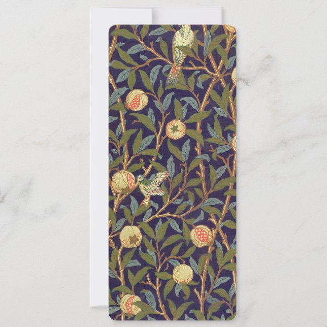 William Morris Oiseau Et Grenade Art Vintage (Devant)