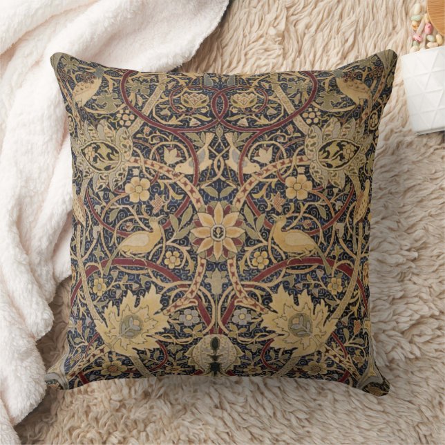 William Morris Oreiller Motif en coton (Couverture)