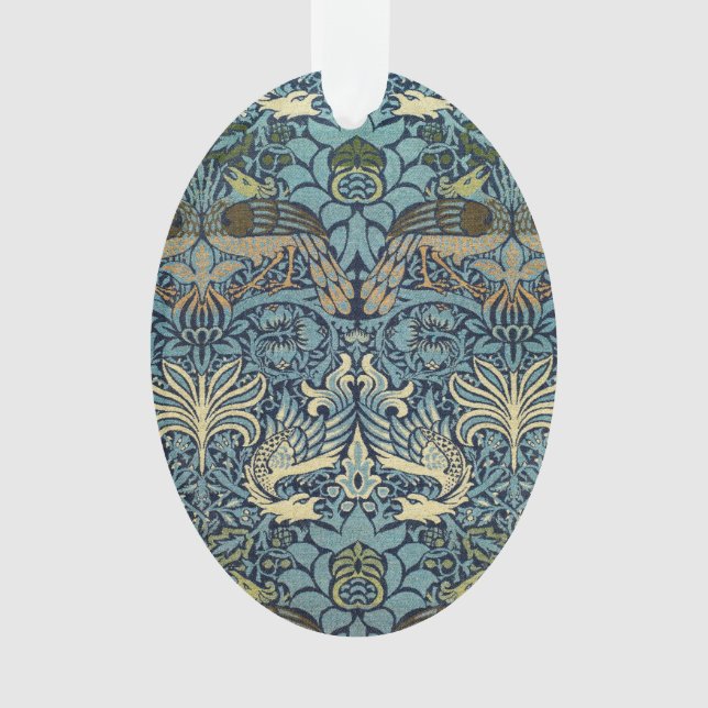 William Morris Paon et Dragon Tissé (devant)