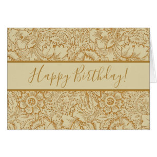 William Morris Papier peint floral Poppy