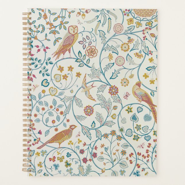 William Morris - Papier peint Hibou et Baies (Devant)