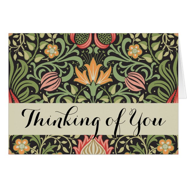 William Morris Persian Floral Antique (Devant horizontal)