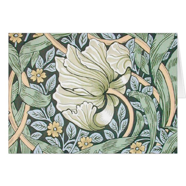 William Morris Pimpernel Fond d'écran floral (Devant horizontal)