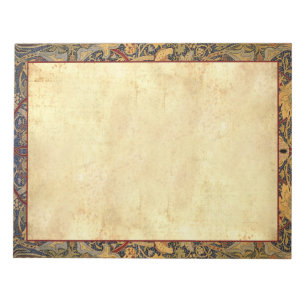 William Morris Préraphaélite bloc-notes 11X8.5 pou