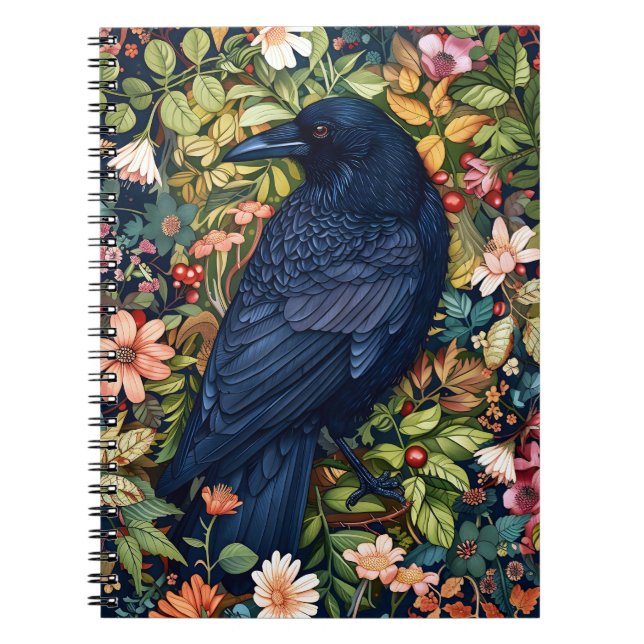 William Morris Raven Carnet et Journal (Devant)