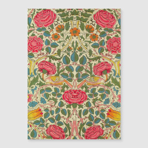 William Morris Rose Floral Chintz rose