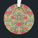 William Morris Rose Floral Chintz rose<br><div class="desc">William Morris Rose - Ce magnifique motif de fleurs antiques est le motif Rose William Morris,  un motif de papier peint vintage des années 1800.</div>