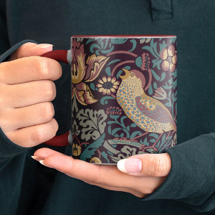 William Morris Strawberry Thief Café Mug