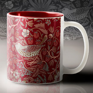 William Morris Strawberry Thief Café Mug