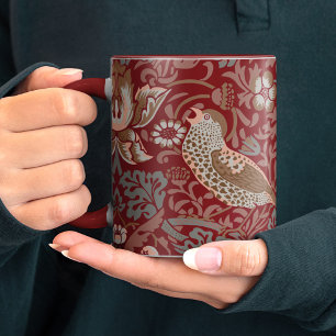 William Morris Strawberry Thief Café Mug