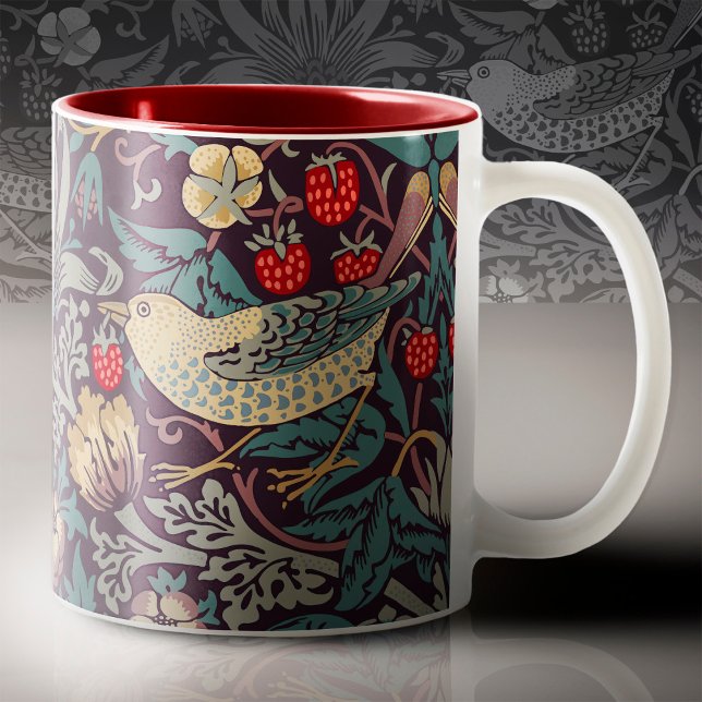 William Morris Strawberry Thief Café Mug (Créateur téléchargé)