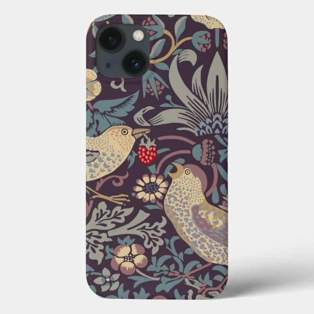 William Morris Strawberry Thief Coque Case-Mate po (Verso)