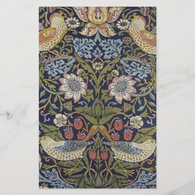 William Morris Strawberry Thief Design 1883 (Devant)