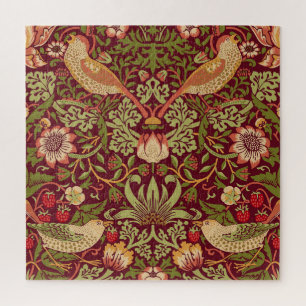 William Morris Strawberry Thief Jigsaw Puzzle