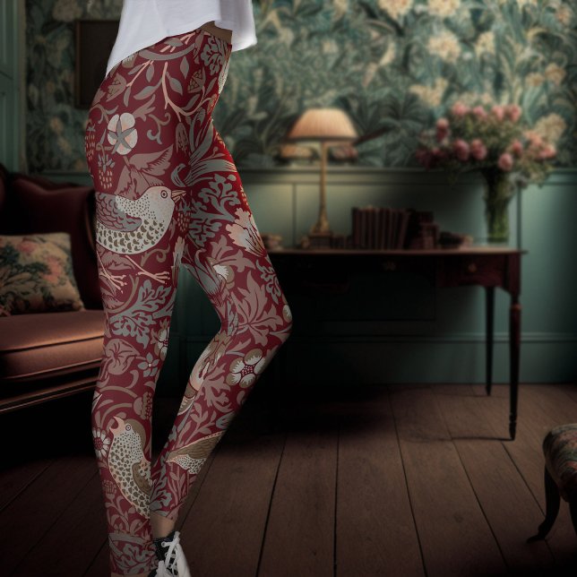 William Morris Strawberry Thief Leggings (Créateur téléchargé)